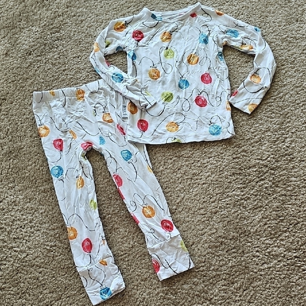 Joss + J Ivory Bamboo Lounge Set 12-18 Months
